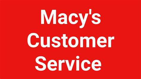 macys phone number